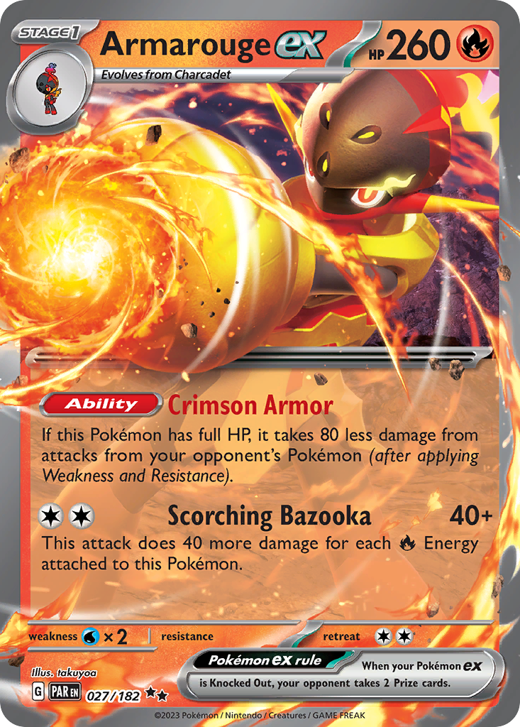 Paradox Rift Armarouge EX #27/182